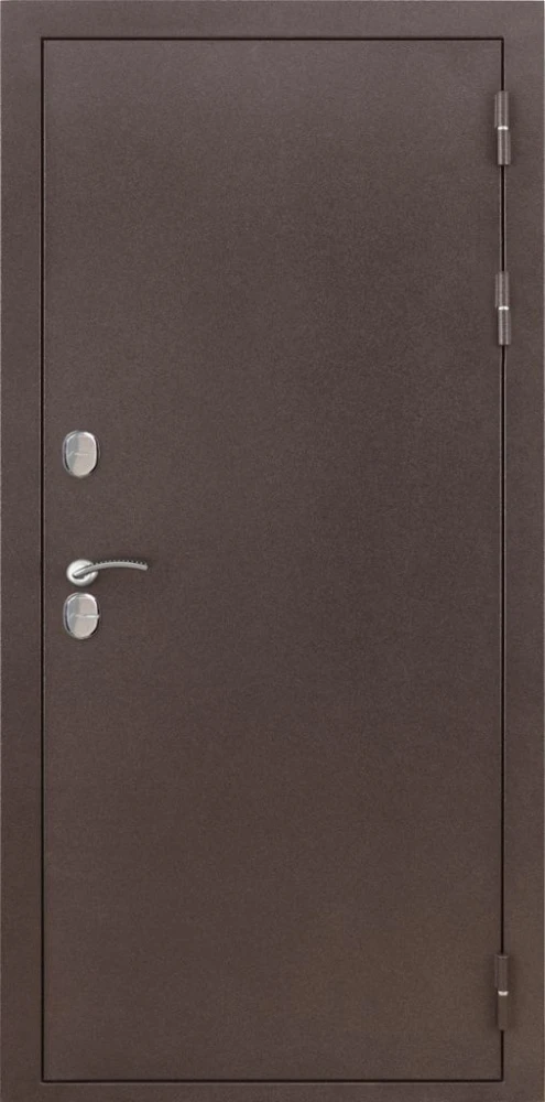 Входная дверь ДвериПРО Термо медный антик Гладкая Шарли светлый DPRO227917 внешняя сторона